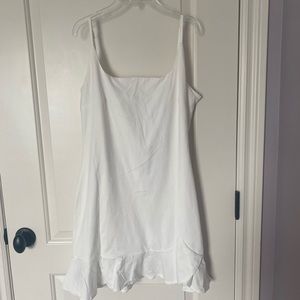 NWT white Princess Polly mini dress